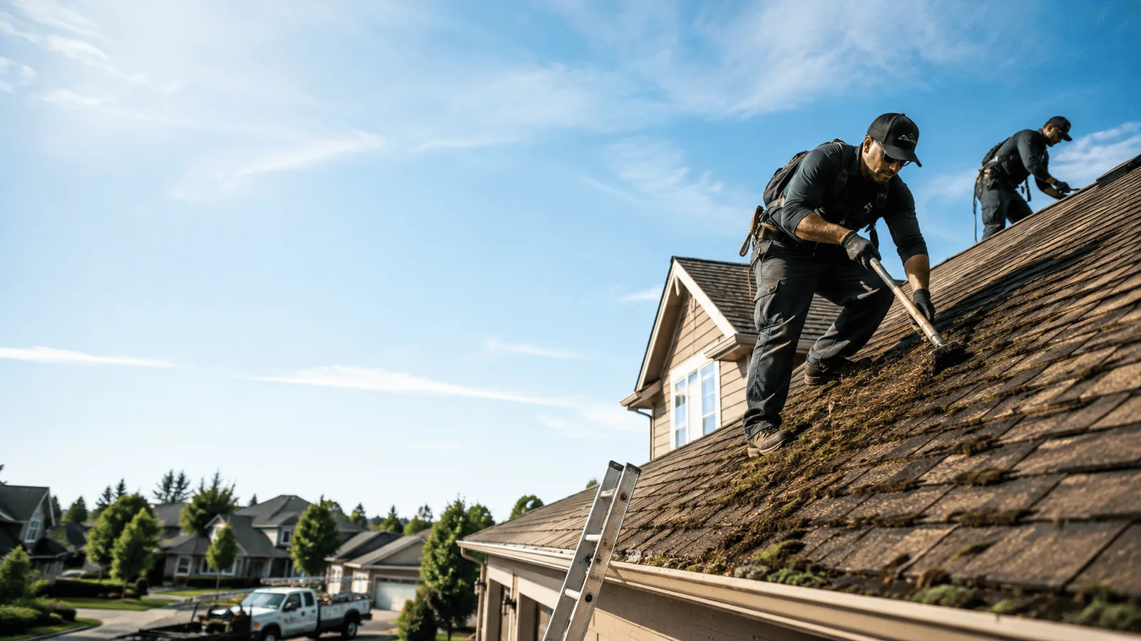 Roof Moss Removal in Holladay, TN near me